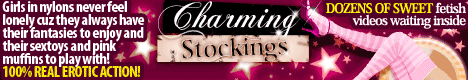 Sexy stockings expose little wet secrets when these beauties pull their panties down and spread their perfect legs revealing their luxurious buttocks and cute pink cookies. Are you ready for a waterfall of unforgettable erotic sensations? Then enter now and share these women's passion for nylons! 